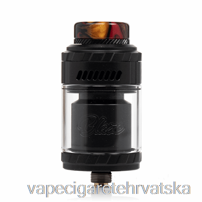Vape Cigarete Thunderhead Creations Blaze Solo 25mm Rta Mat Crna